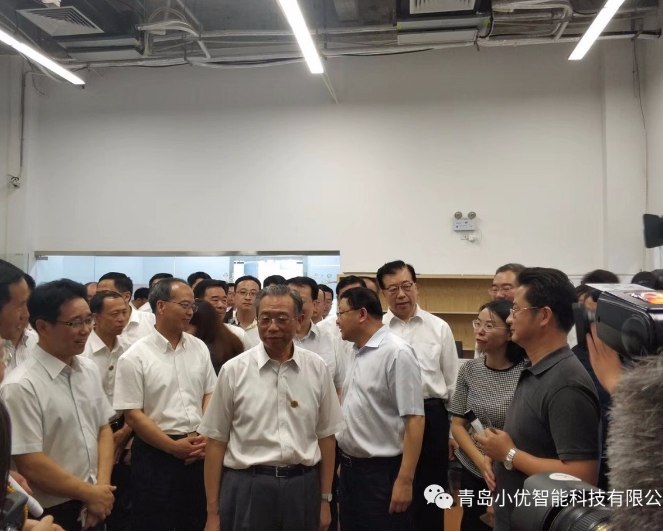 山東省委書記、省長、青島市委書記一行蒞臨我司視察指導(dǎo)工作